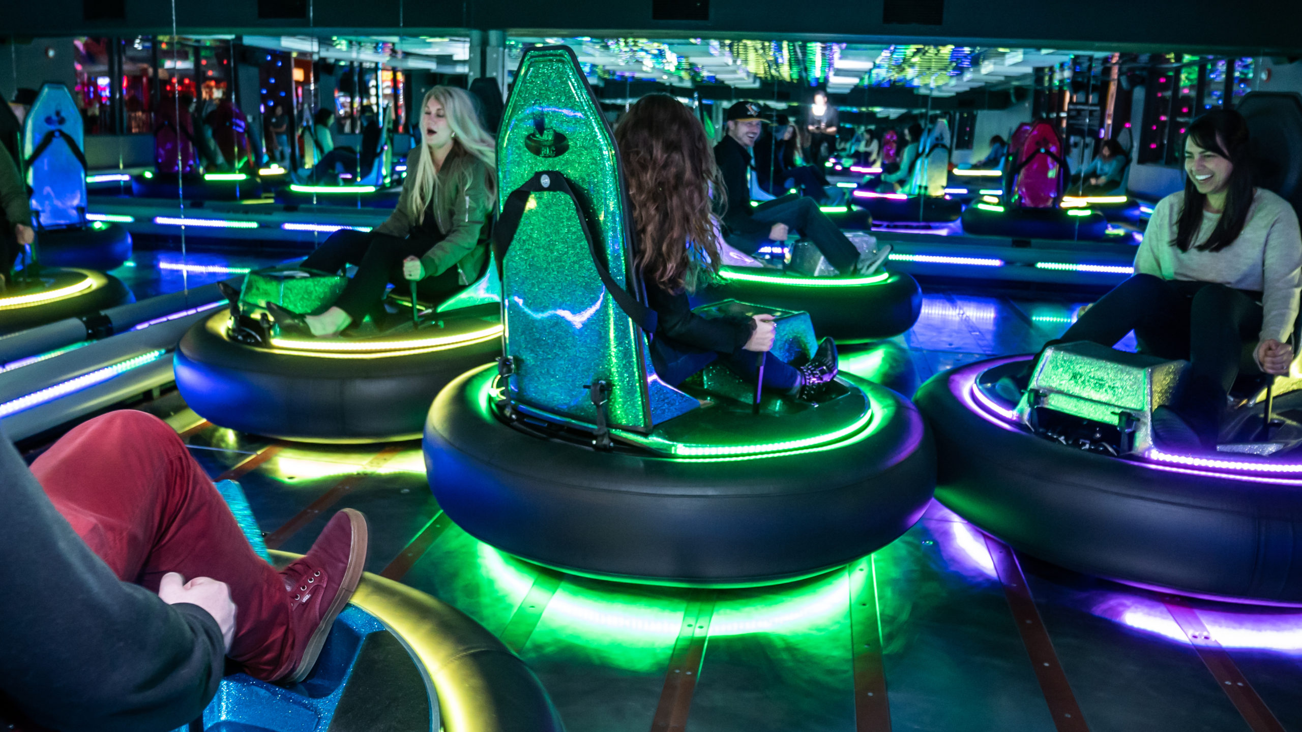 bumper cars adults