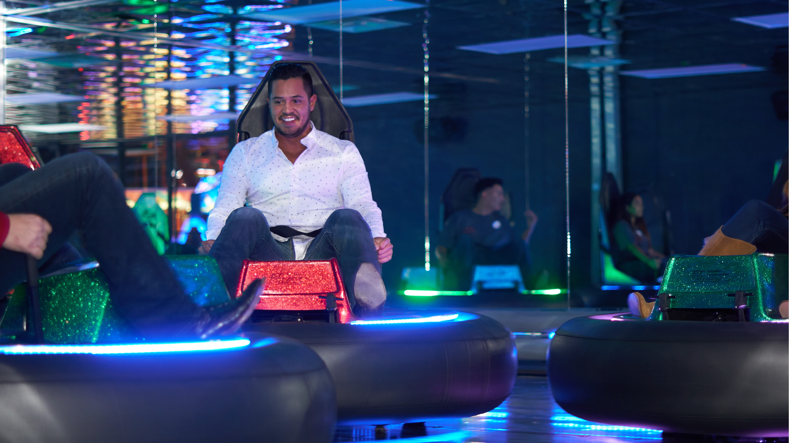 indoor bumper cars near me